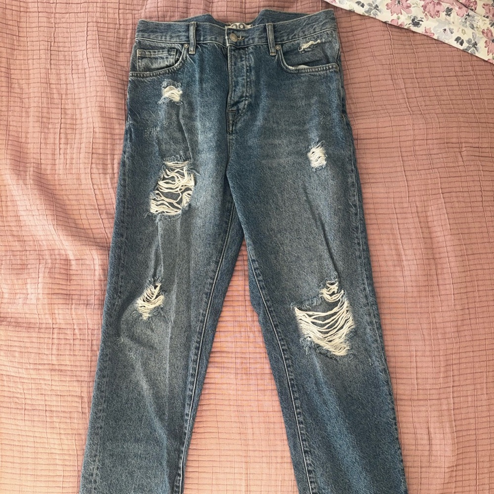 Free people, boyfriend jeans, size 29
